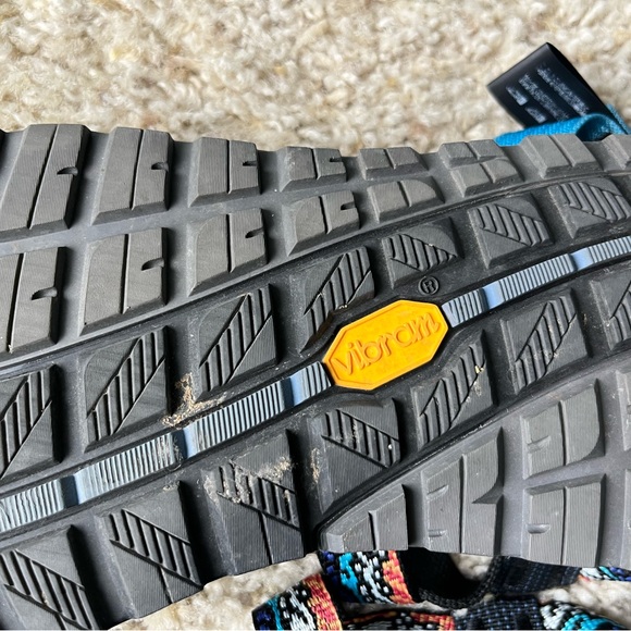 Chaco Black and Blue Sandals with Adjustable Straps - Picture 6 of 6